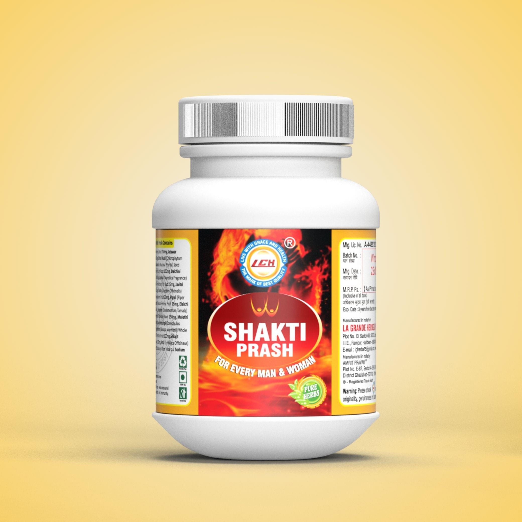 LGH Shakti Prash, 250 grams, Helps reduce fatigue and builds lasting strength.