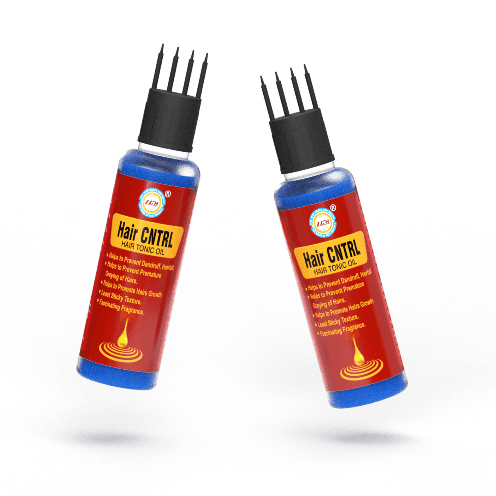 LGH Hair CNTRL Tonic Oil, Bhringraj Oil for Hair, Brahmi & Rosemary, Ayurvedic for Strength, Smoothness & Scalp Care, 100ml - Image 9