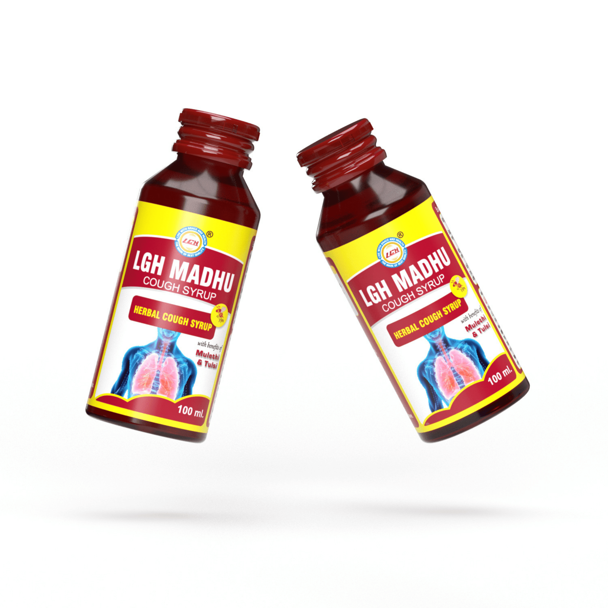 LGH Madhu Cough Syrup, Ayurvedic Cough Syrup for Throat Comfort, 100ML - Image 6