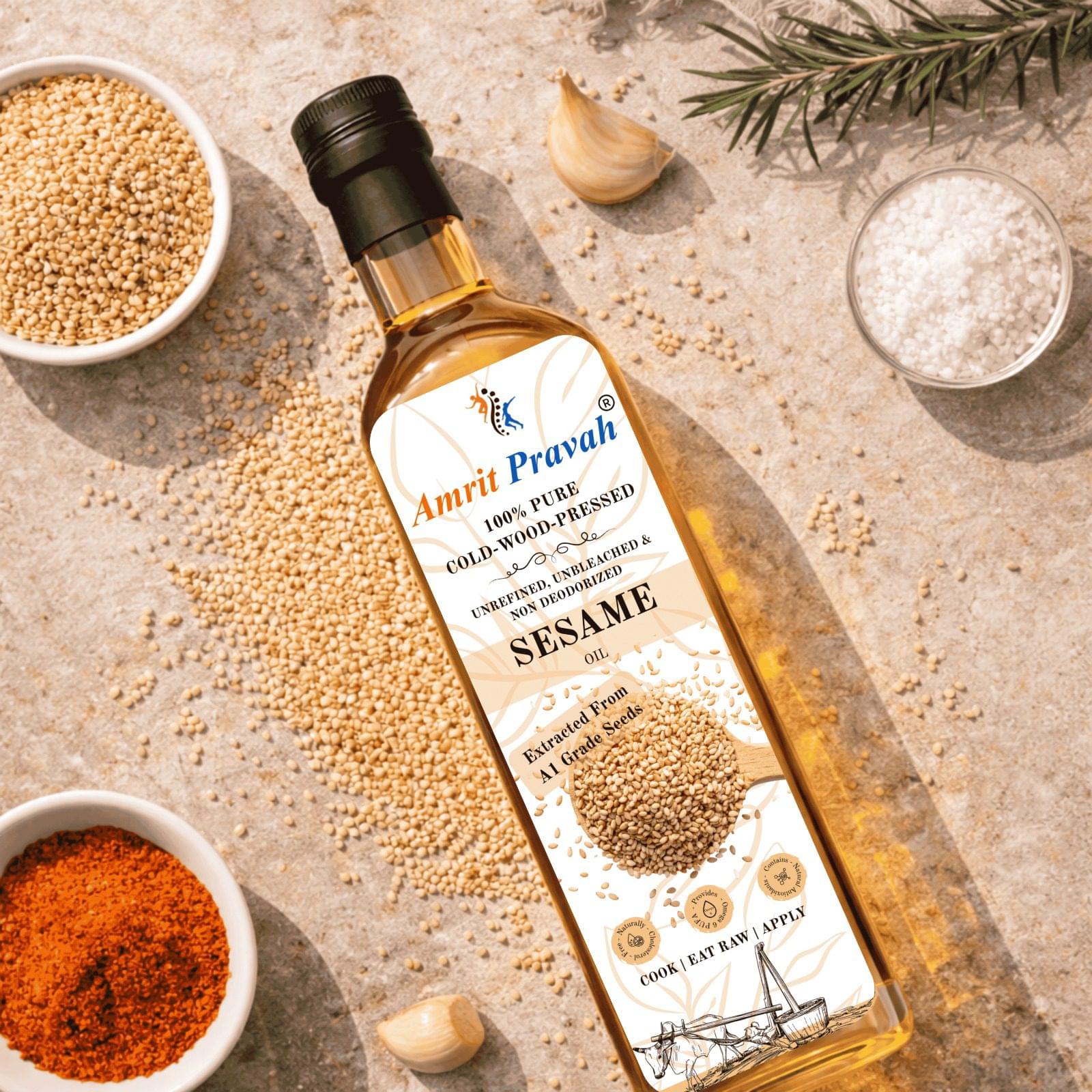 Amrit Pravah Sesame Oil