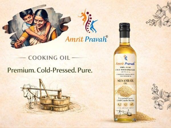 Amrit Pravah Sesame Oil - Image 3